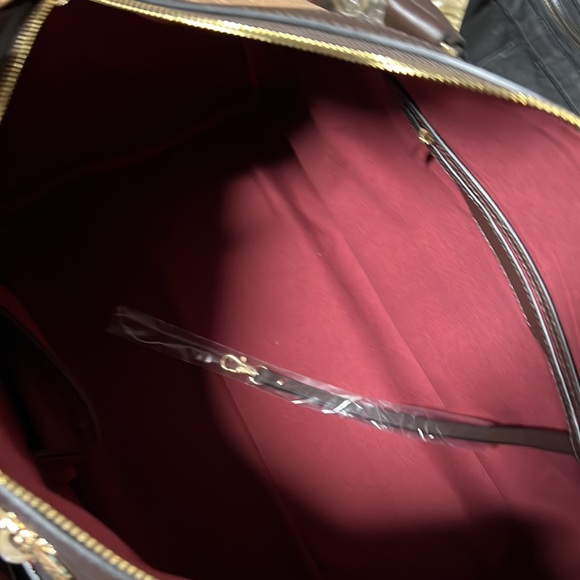 Embossed Fabulous vegan Weekend Travel Duffle - Picture 9 of 11